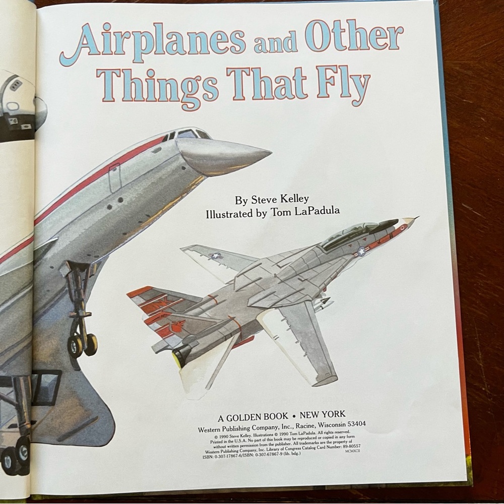 Airplanes and Other Things That Fly Hardcover - Picture 3 of 4